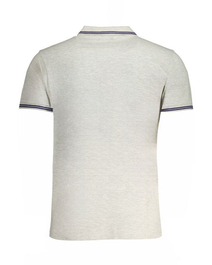 Cavalli Class Brown Cotton Men Polo Shirt