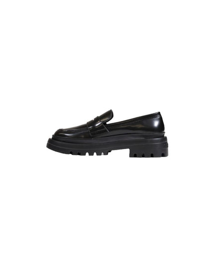 Love Moschino Black Polyethylene Platform Pumps