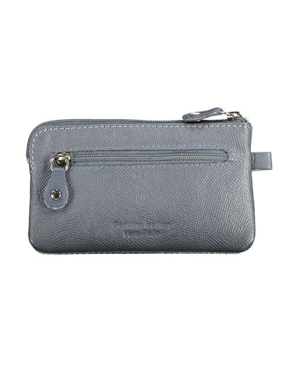 Sergio Tacchini Blue Leather Wallet