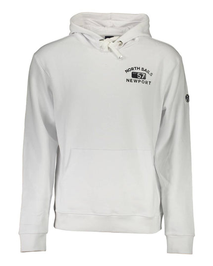 North Sails White Cotton Men Sweater