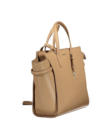 Calvin Klein Beige Polyester Women Handbag