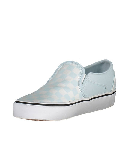Vans Light Blue Polyester Women Sneaker