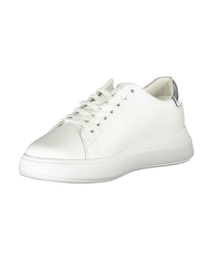 Calvin Klein White Polyester Sneaker