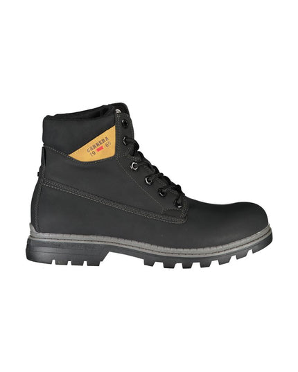 Carrera Black Polyester Men Boot