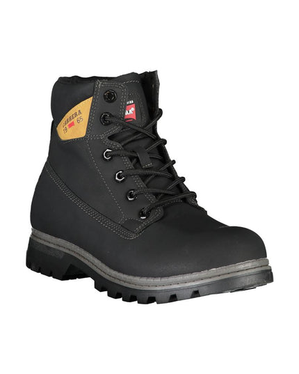 Carrera Black Polyester Men Boot