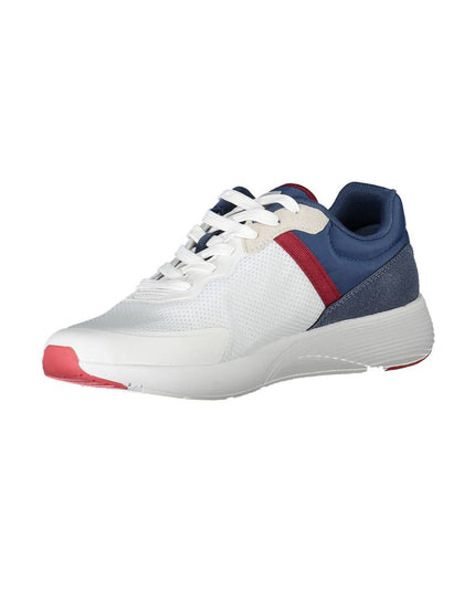 Carrera Sleek White Sports Sneakers with Contrast Accents