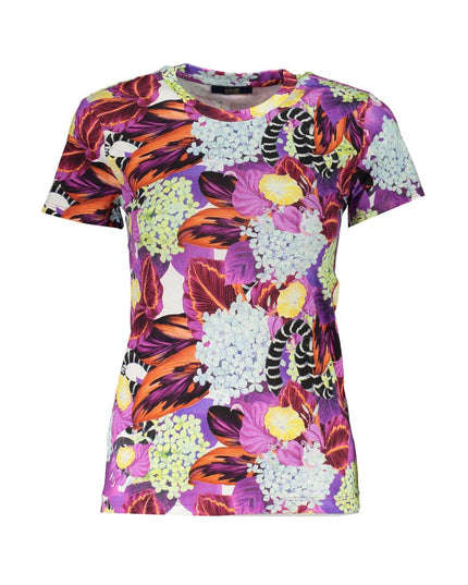 Cavalli Class Purple Cotton Women T-Shirt