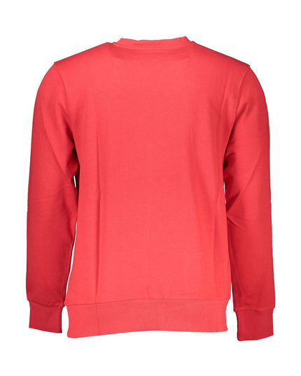 North Sails Red Cotton Men Sweater