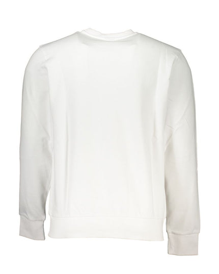 North Sails White Cotton Men Sweater