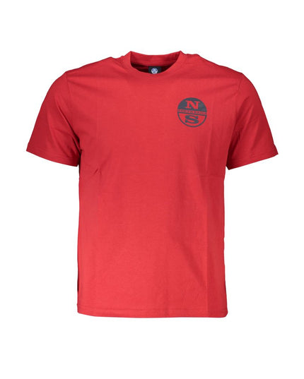 North Sails Red Cotton T-Shirt