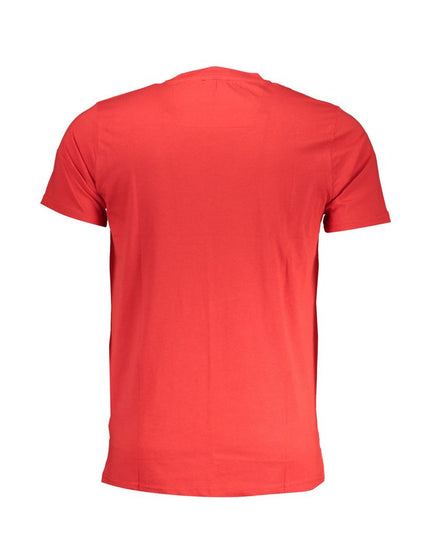 Cavalli Class Red Cotton T-Shirt