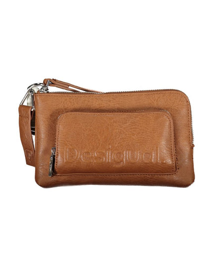 Desigual Brown Polyethylene Handbag