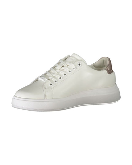 Calvin Klein White Leather Women Sneaker