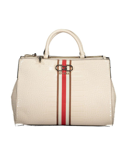 Guess Jeans Beige Polyethylene Handbag