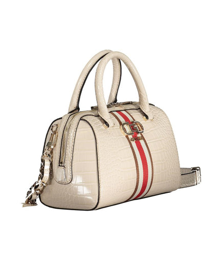 Guess Jeans Beige Polyethylene Handbag