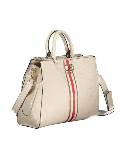 Guess Jeans Beige Polyethylene Handbag