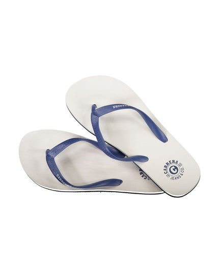 Carrera White Polyethylene Sandal