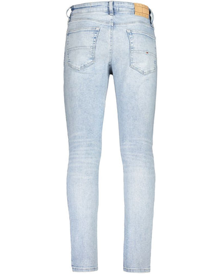 Tommy Hilfiger Blue Cotton Men's Tapered Jean