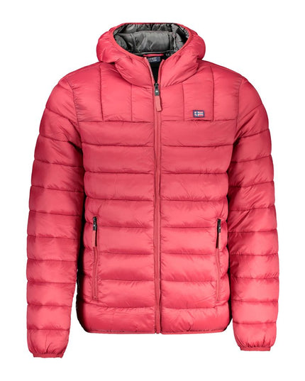 Norway 1963 Red Polyamide Men Jacket