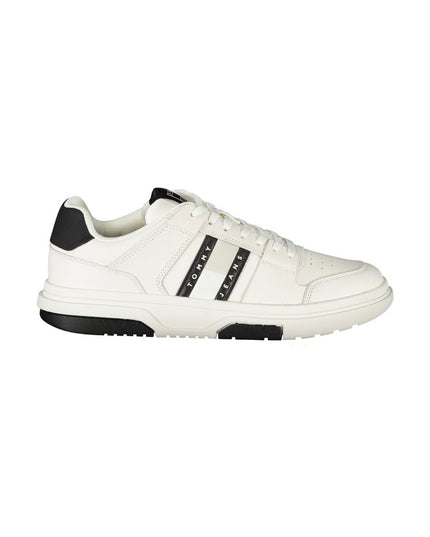 Tommy Hilfiger White Polyethylene Men Sneaker