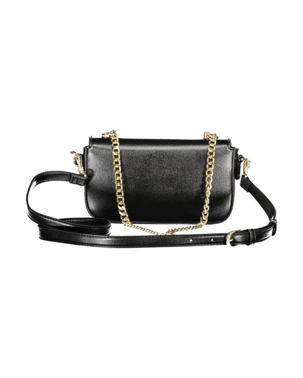 Mario Valentino Black Polyethylene Women Handbag