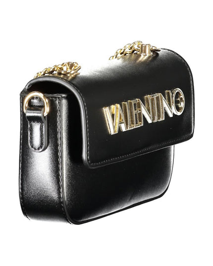 Mario Valentino Black Polyethylene Women Handbag