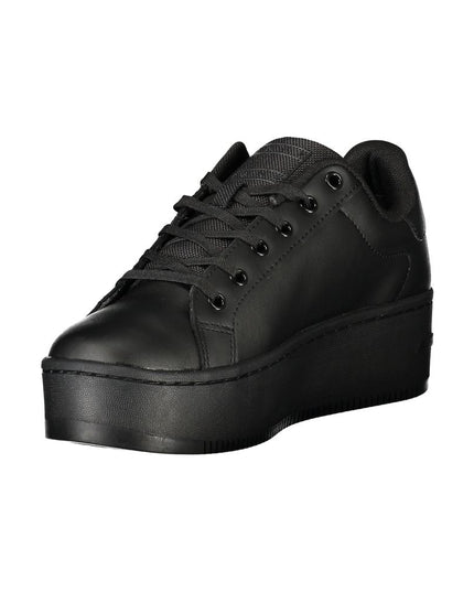 Tommy Hilfiger Black Polyethylene Women Sneaker