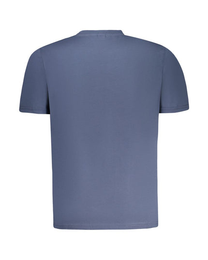 North Sails Blue Cotton Men T-Shirt