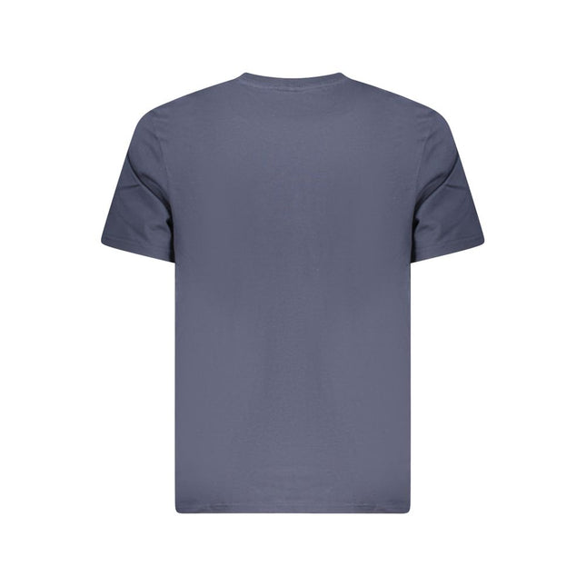 Lee Blue Cotton Men T-Shirt