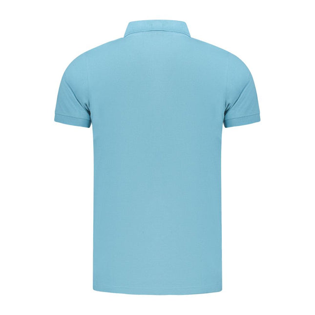 Norway 1963 Light Blue Cotton Men Polo Shirt