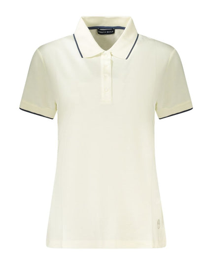 North Sails White Cotton Women Polo Shirt