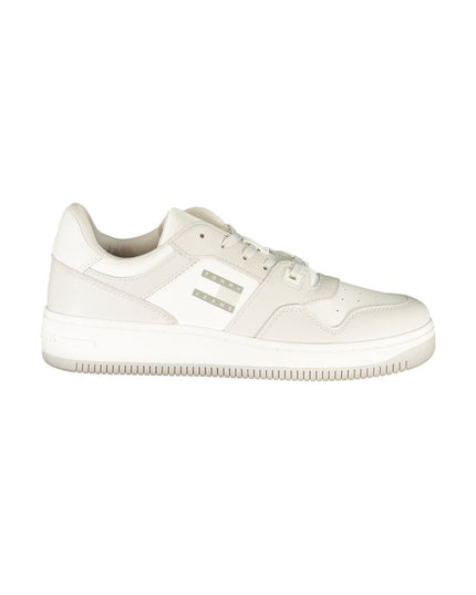 Tommy Hilfiger White Leather Men Sneaker
