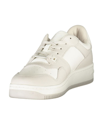 Tommy Hilfiger White Leather Men Sneaker