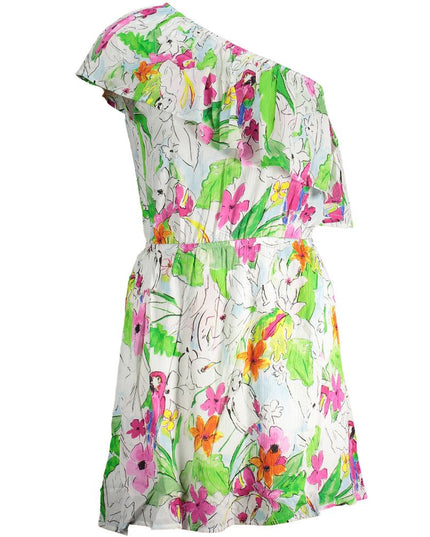 Desigual White Viscose Women Dress