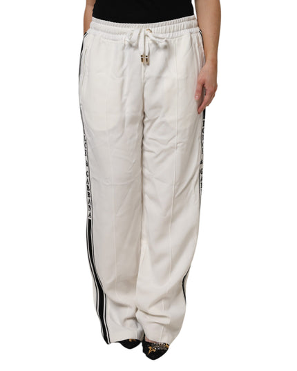 Dolce & Gabbana White Jogger Sweatpants Pants
