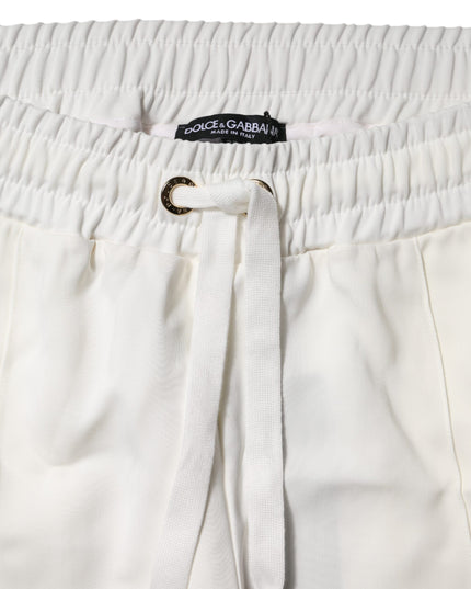 Dolce & Gabbana White Jogger Sweatpants Pants