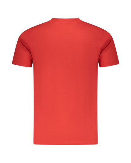 Cavalli Class Red Cotton Men T-Shirt