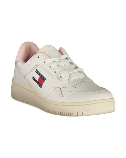 Tommy Hilfiger White Leather Women Sneaker