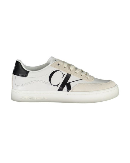 Calvin Klein White Polyester Sneaker