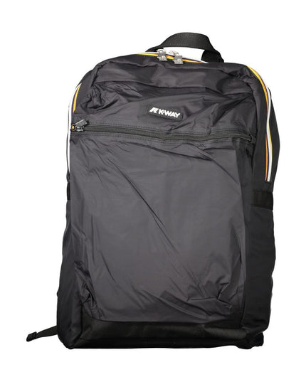 K-WAY Black Polyamide Men Backpack