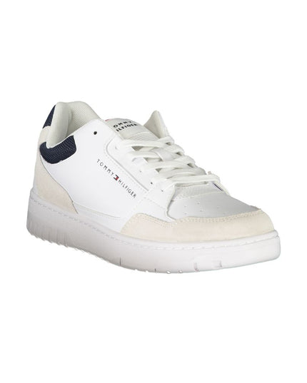 Tommy Hilfiger White Leather Men Sneaker