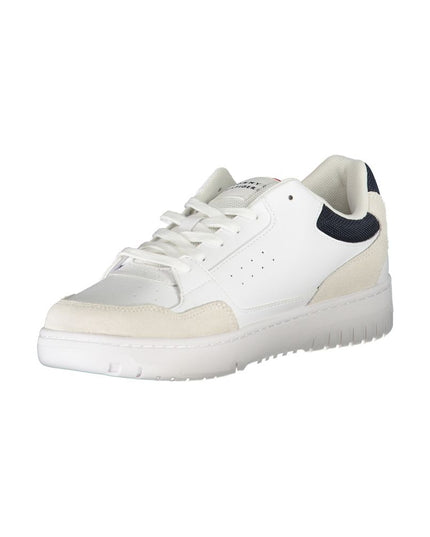 Tommy Hilfiger White Leather Men Sneaker