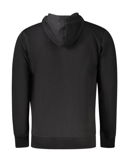 Coveri Moving Black Cotton Men Sweater