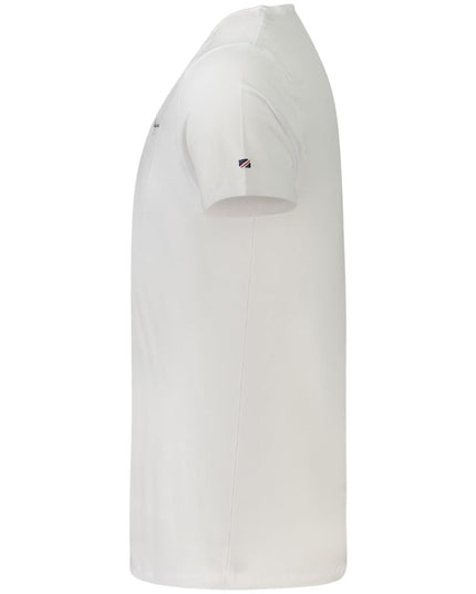 Pepe Jeans White Cotton Men T-Shirt