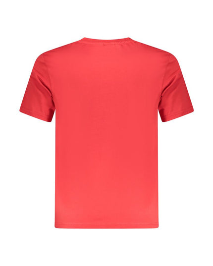 North Sails Red Cotton Men T-Shirt