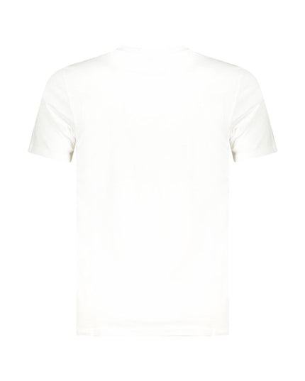 Cavalli Class White Cotton Men T-Shirt