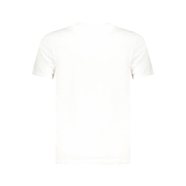 Cavalli Class White Cotton Men T-Shirt