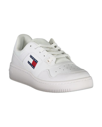 Tommy Hilfiger White Leather Women Sneaker