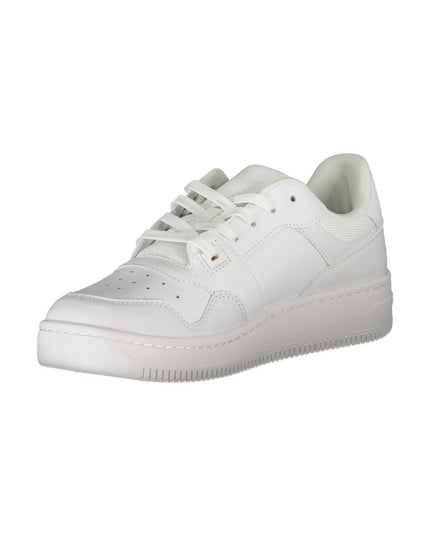Tommy Hilfiger White Leather Women Sneaker