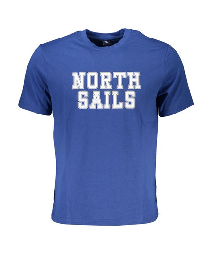 North Sails Blue Cotton T-Shirt